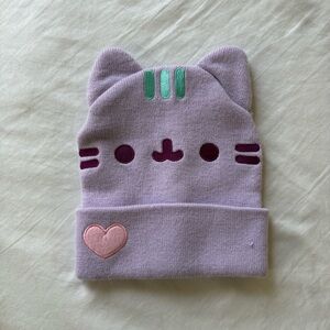 Purple Pusheen Beanie NWOT